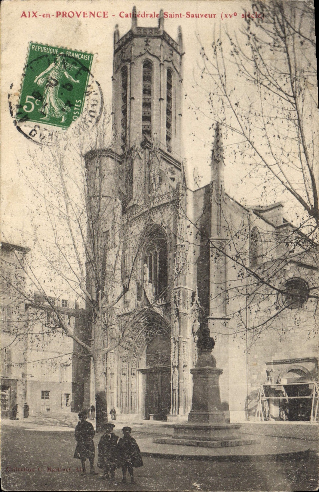 CPA Aix en Provence Cathedrale Saint Sauveur XV siecle 