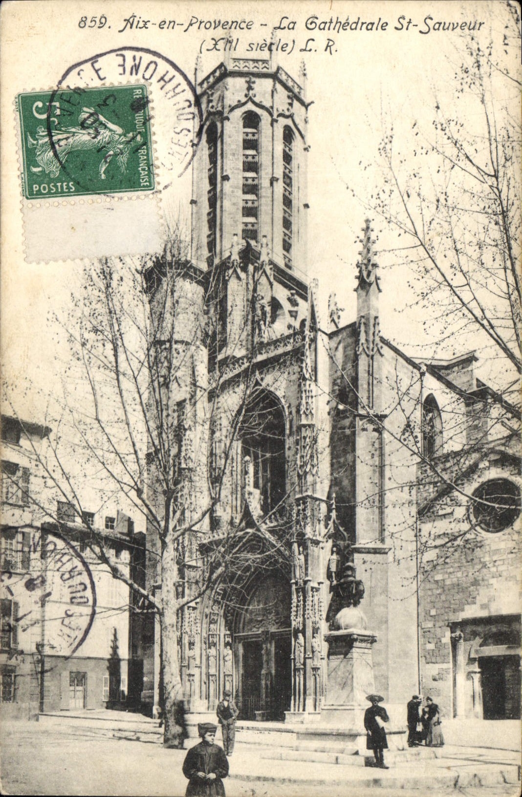 CPA Aix en Provence la Cathedrale St Sauveur XIII siecle