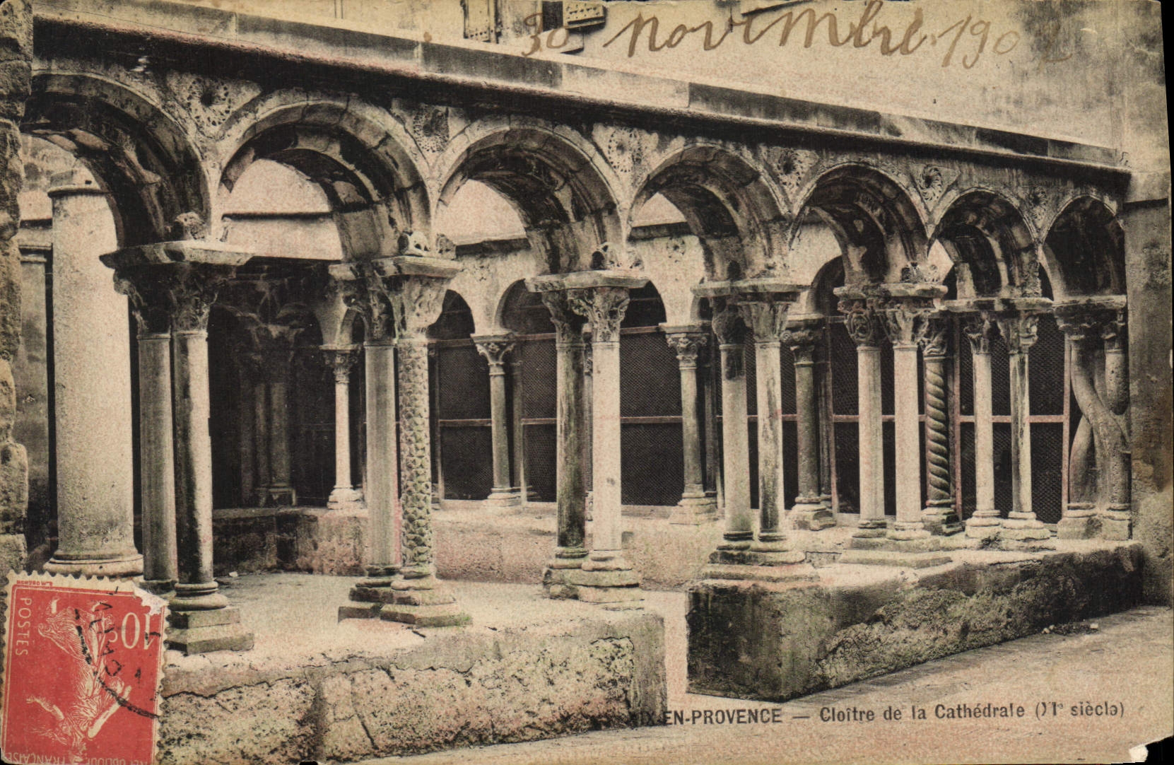 CPA Aix en Provence Cloitre de la Cathedrale 