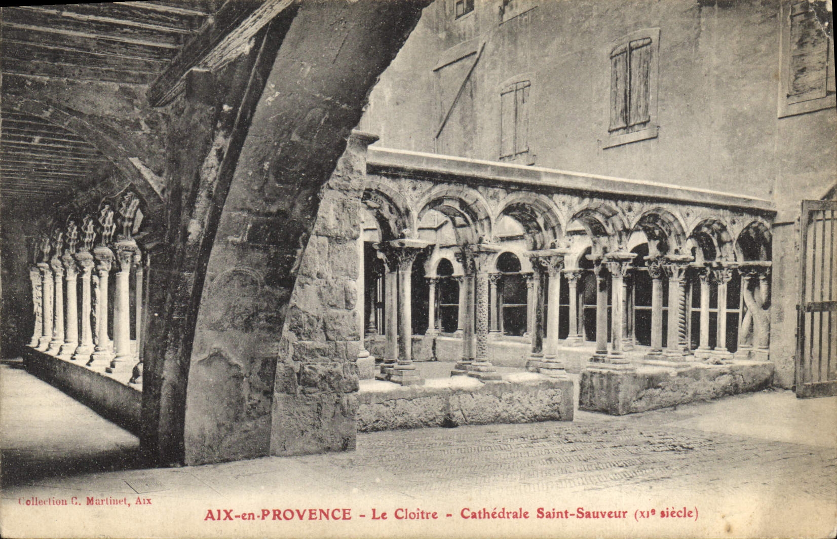 CPA Aix en Provence le Cloitre Cathedrale Saint Sauveur XI siecle 