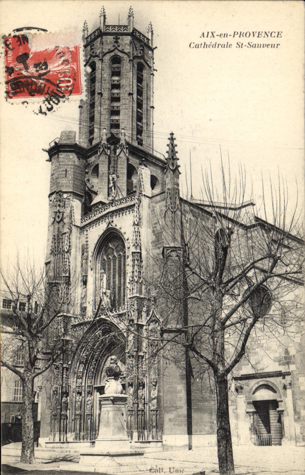CPA Aix en Provence Cathedrale St Sauveur
