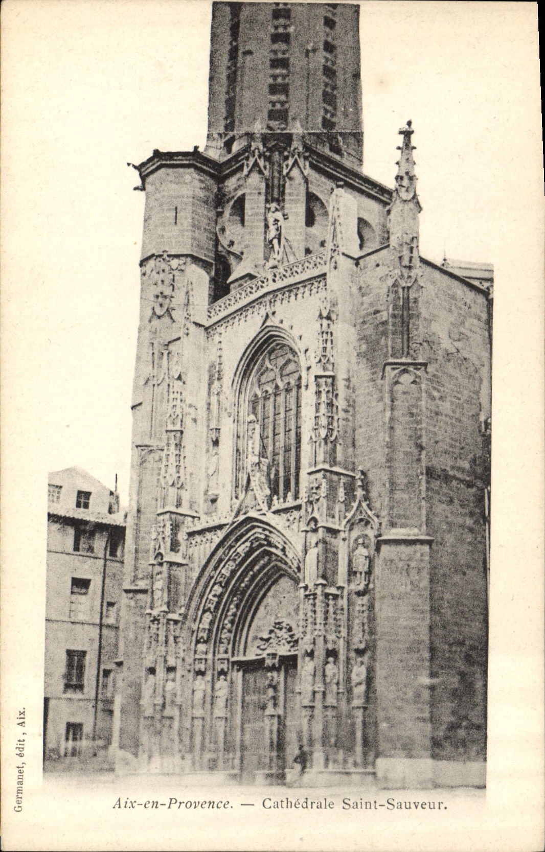 CPA Aix en Provence Cathedrale Saint Sauveur 