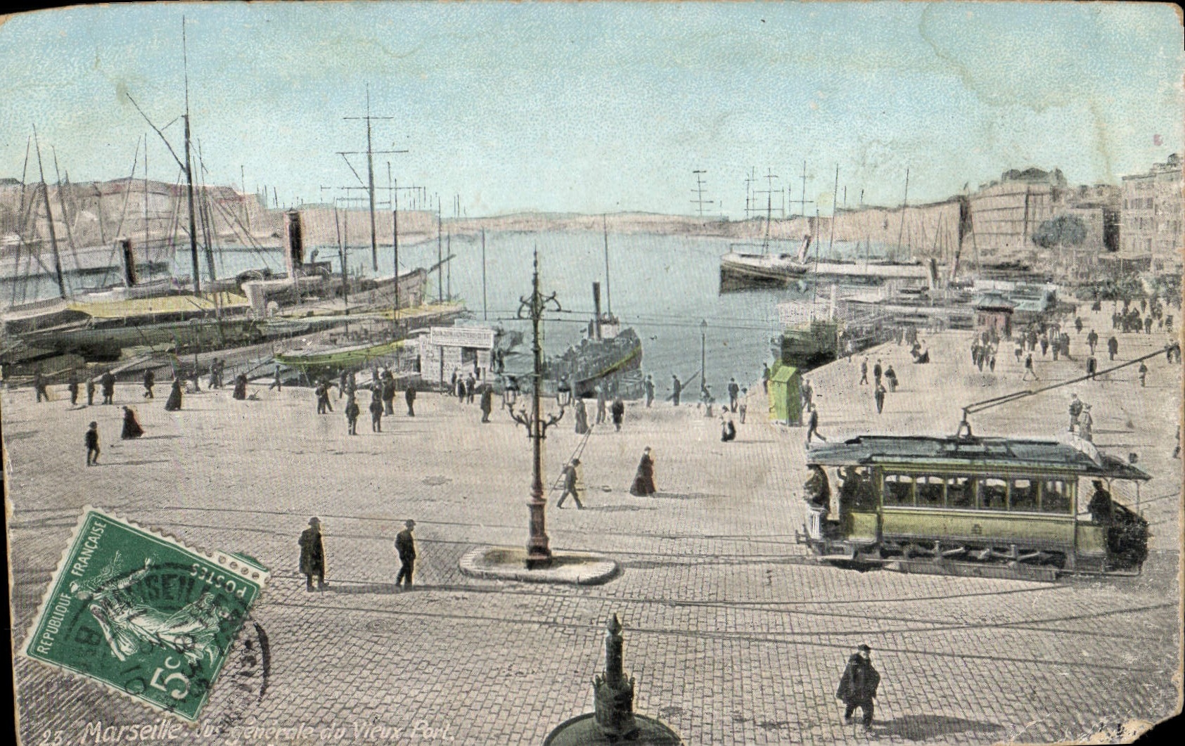 CPA Marseille vieux Port 