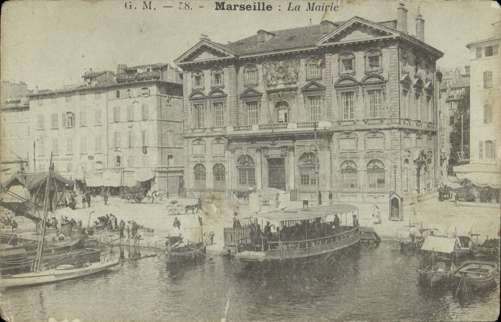 CPA Marseille La Mairie 