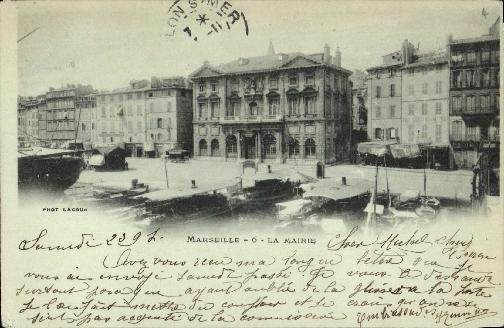 CPA Marseille La Mairie 