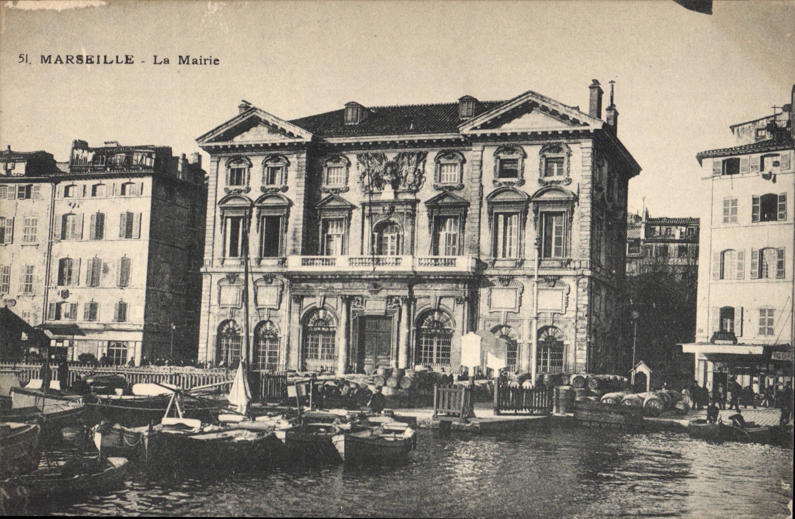 CPA Marseille La Mairie 