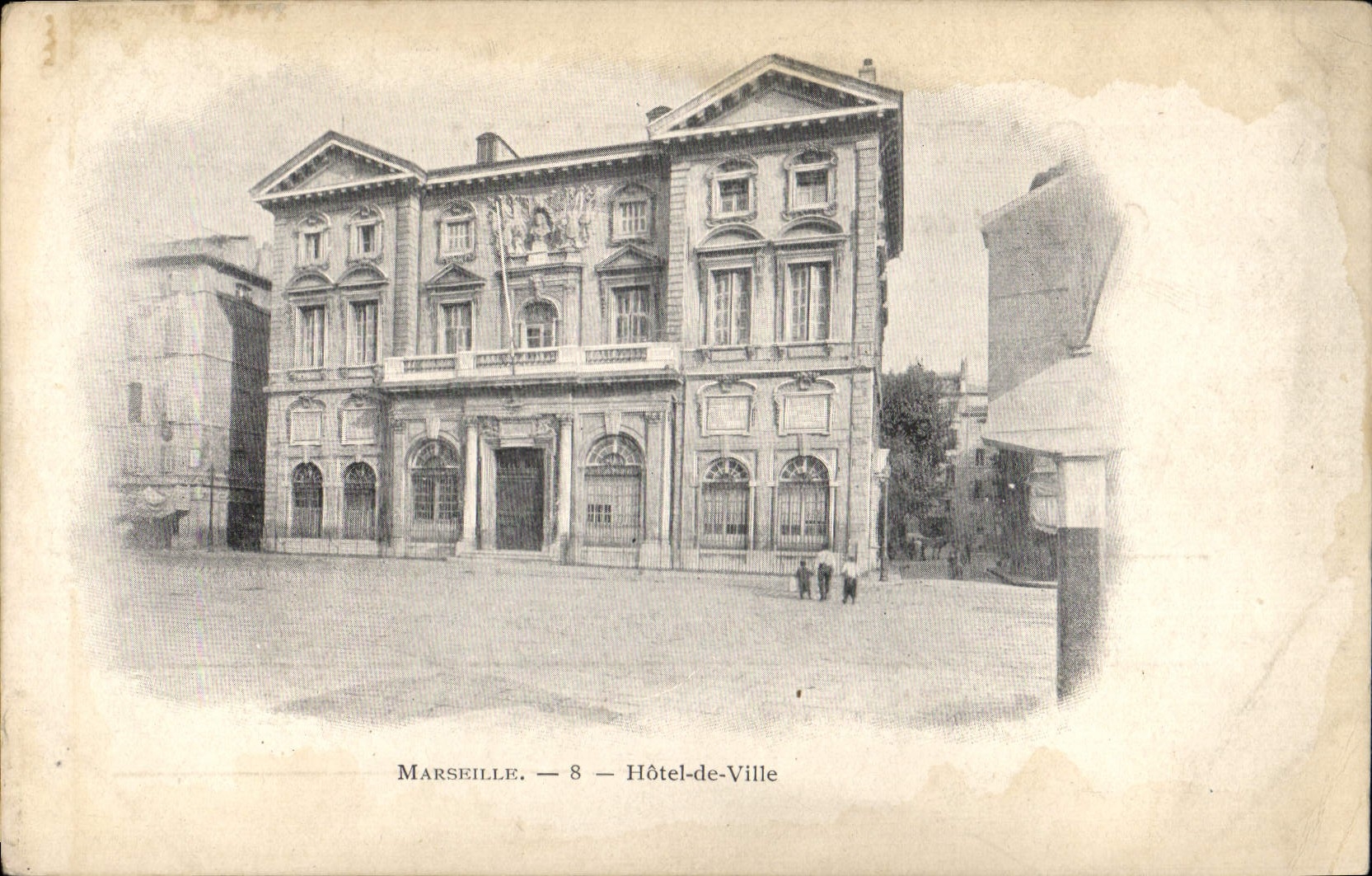 CPA Marseille Hotel de Ville 