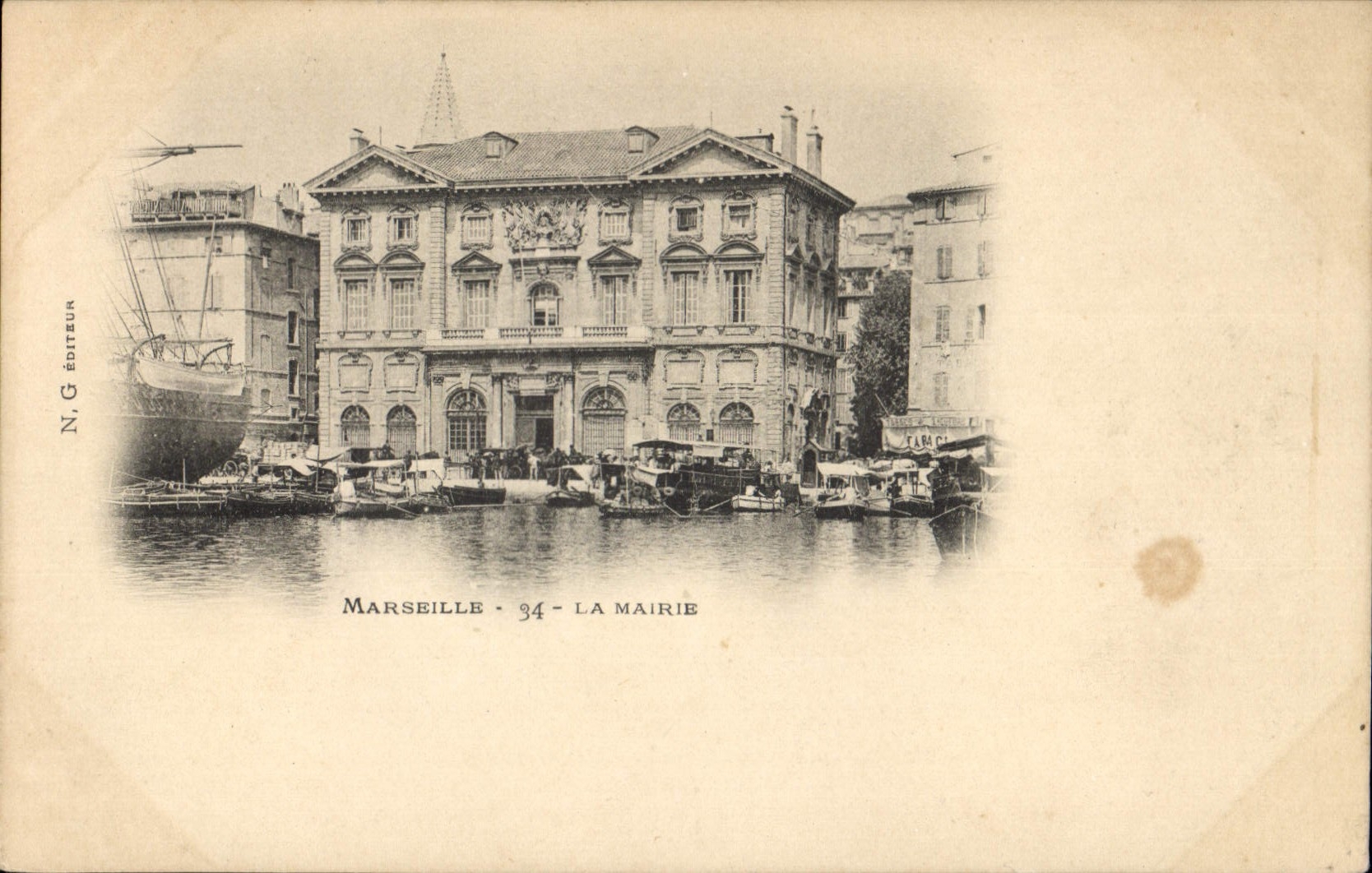 CPA Marseille La Mairie 