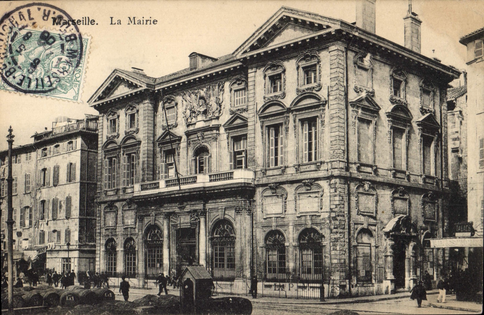 CPA Marseille La Mairie 