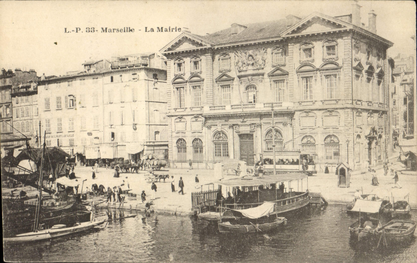 CPA Marseille La Mairie 