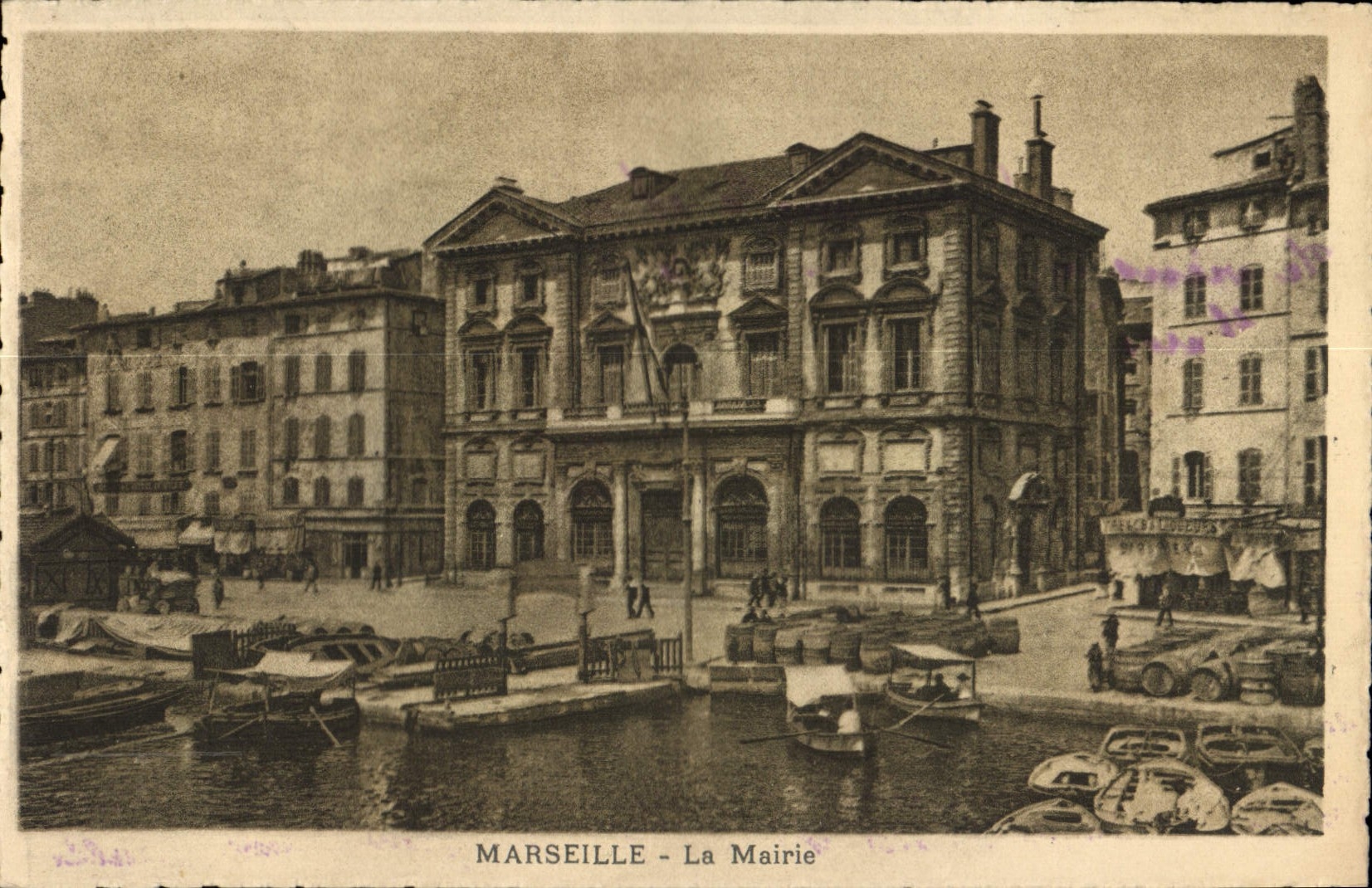 CPA Marseille La Mairie 