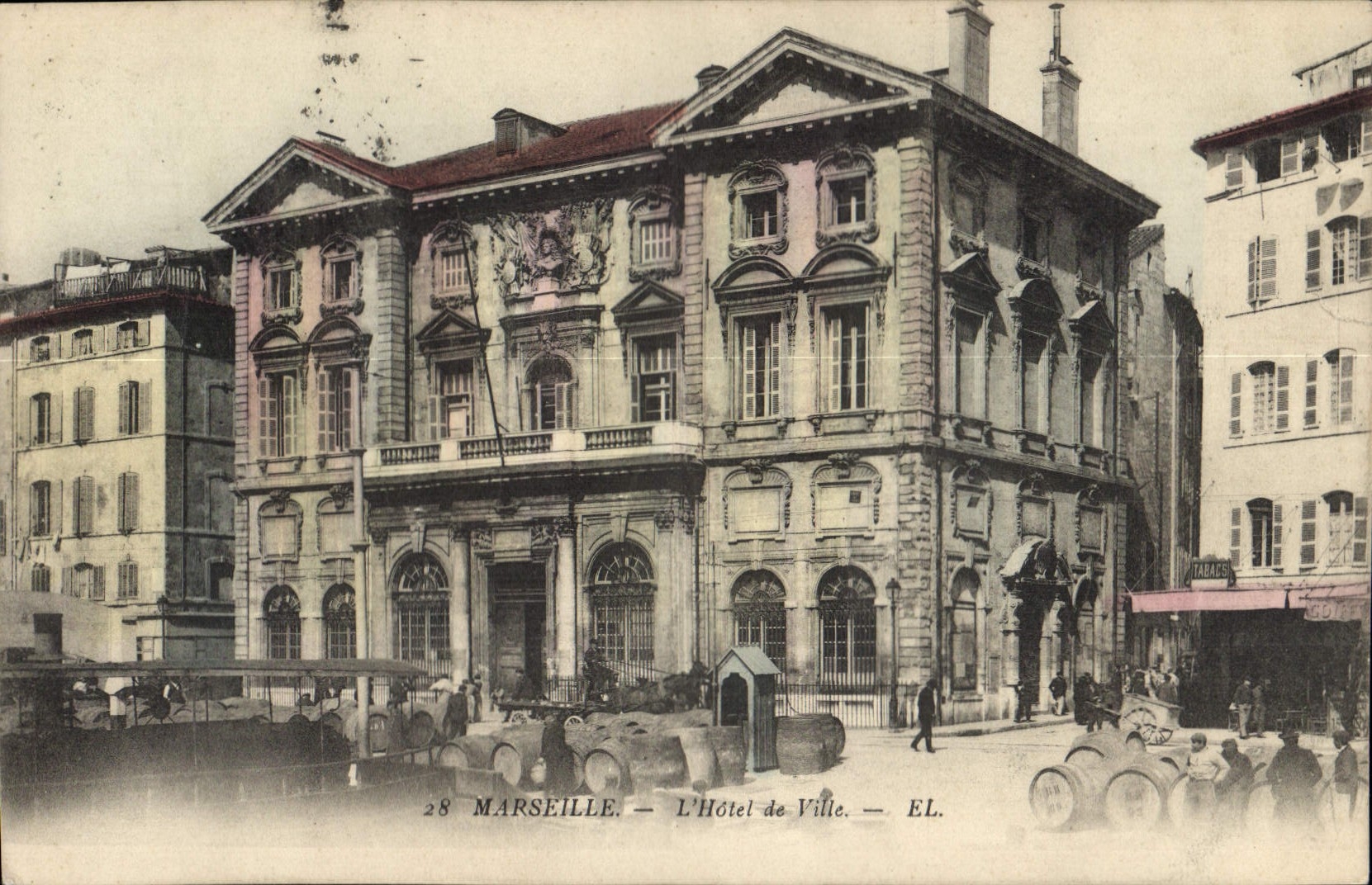 CPA Marseille L'Hotel de Ville 