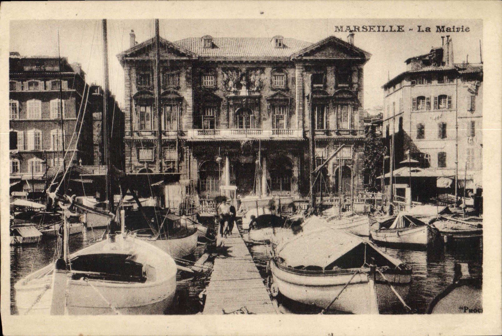 CPA Marseille La Mairie 