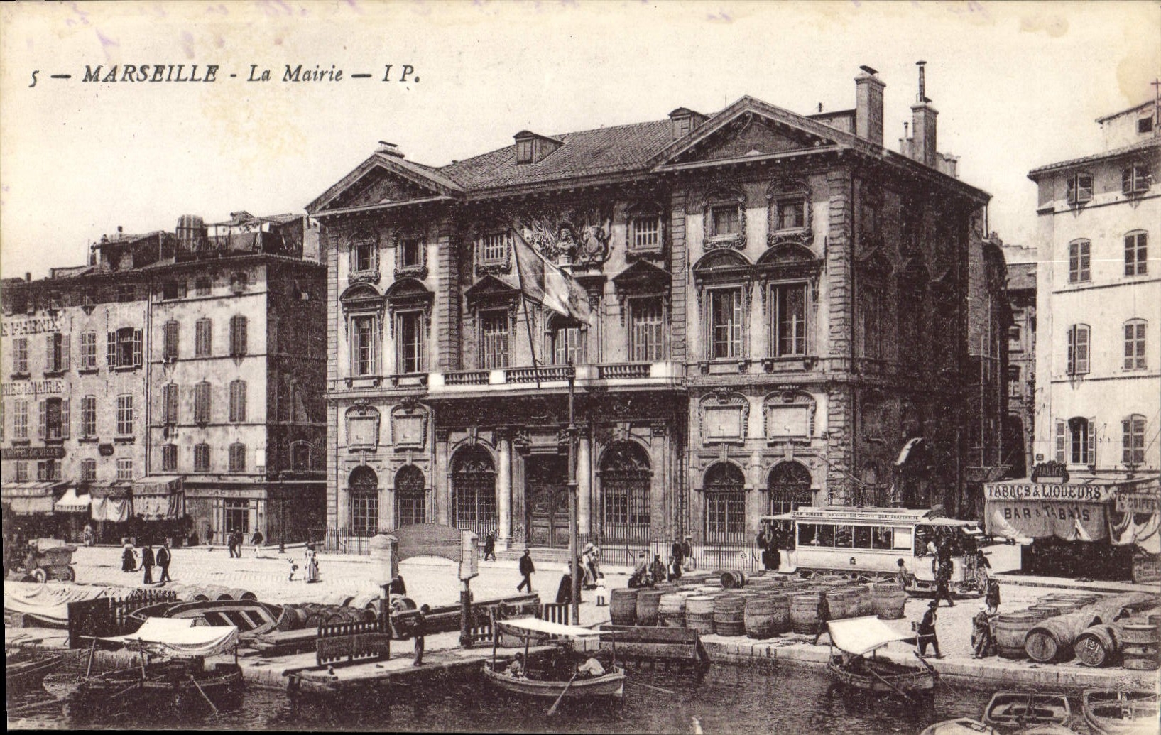 CPA Marseille La Mairie 