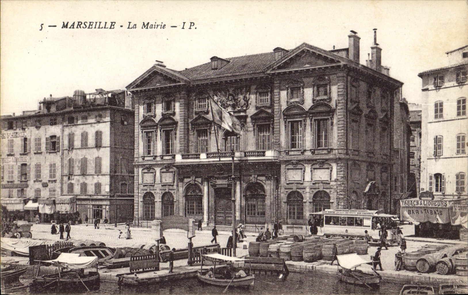 CPA Marseille La Mairie 