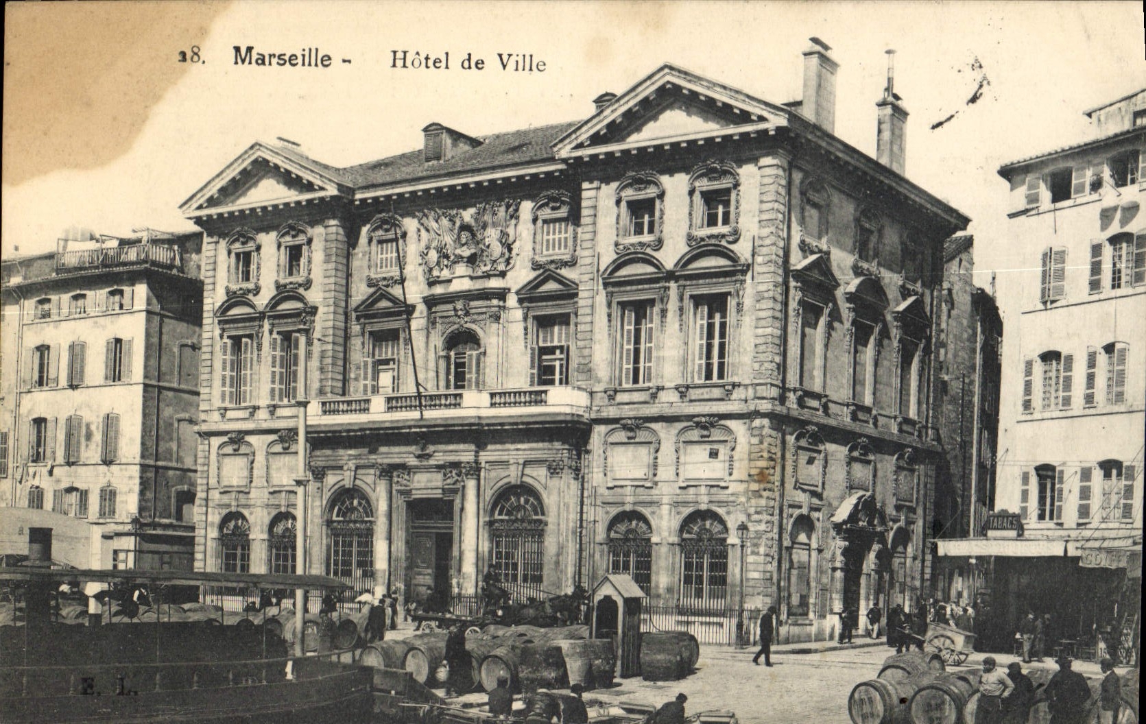 CPA Marseille Hotel de Ville 