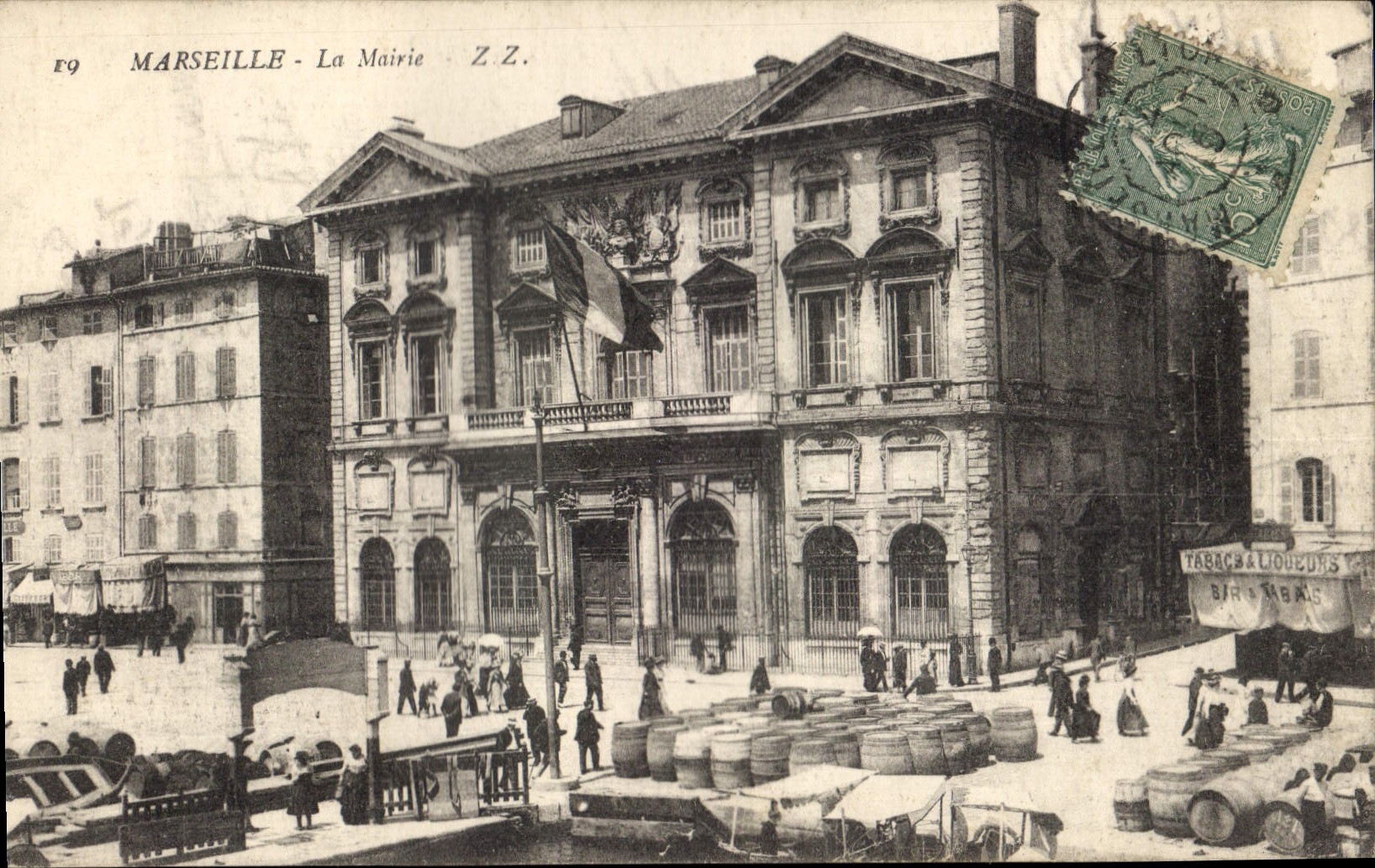 CPA Marseille La Mairie 