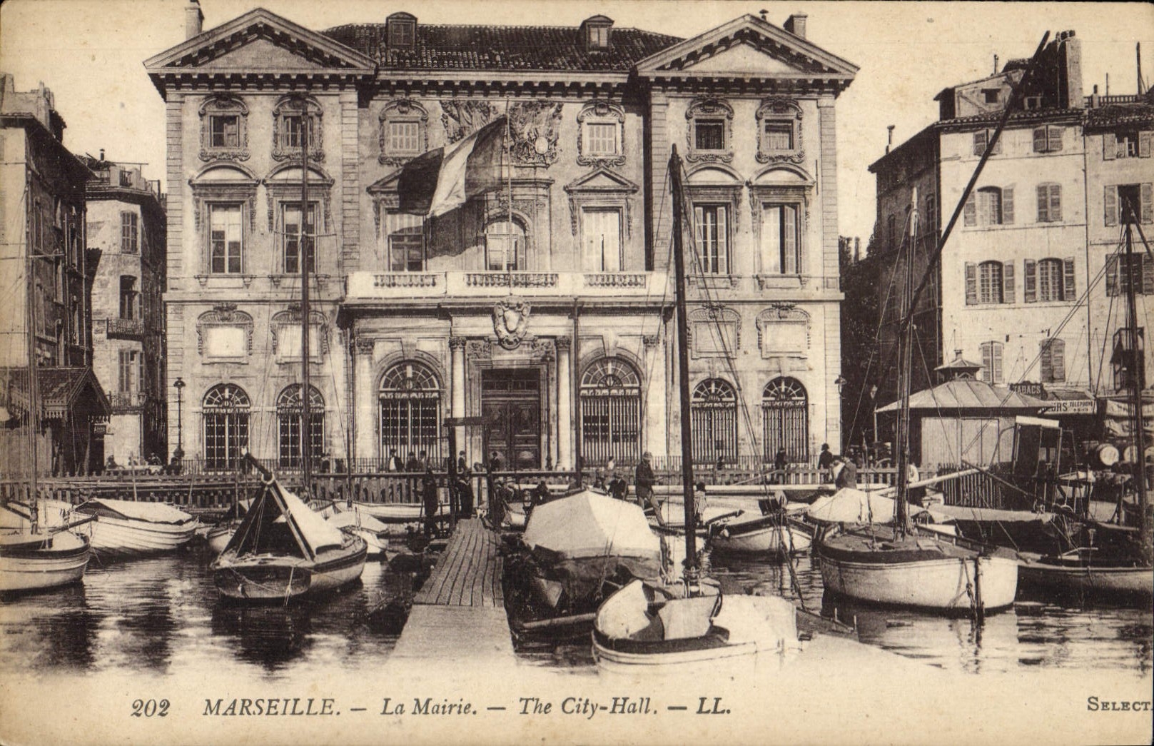 CPA Marseille La Mairie 