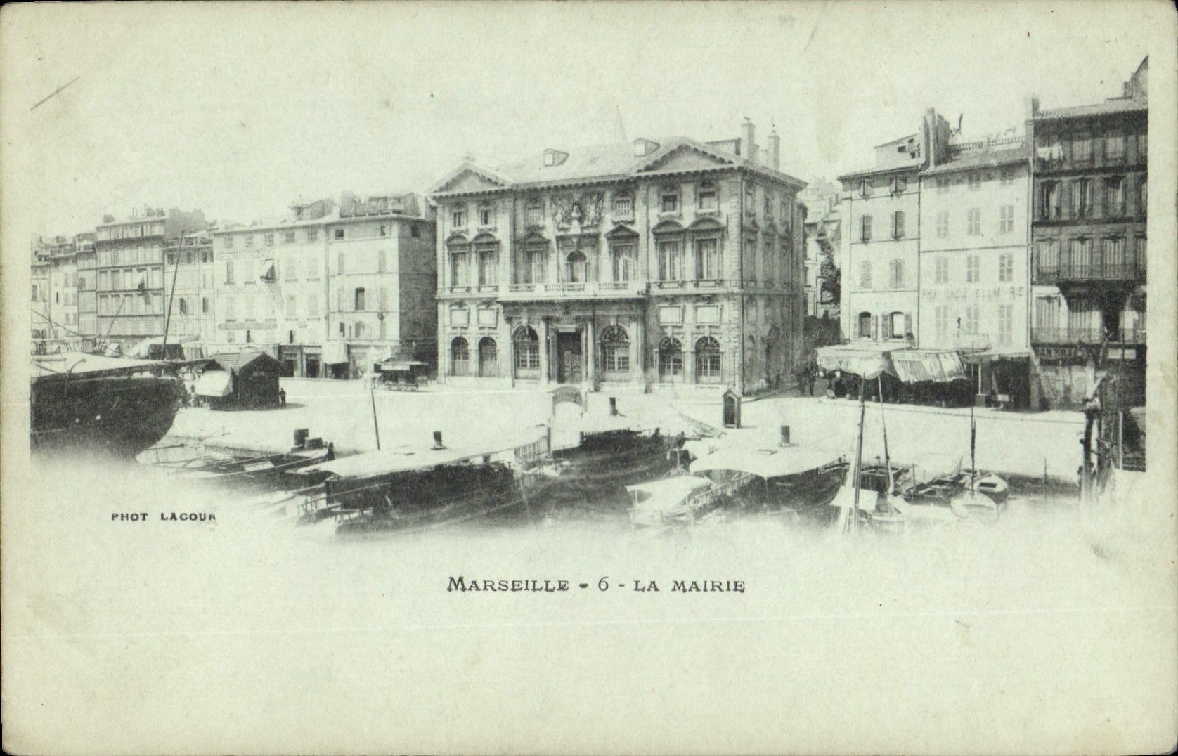 CPA Marseille La Mairie 