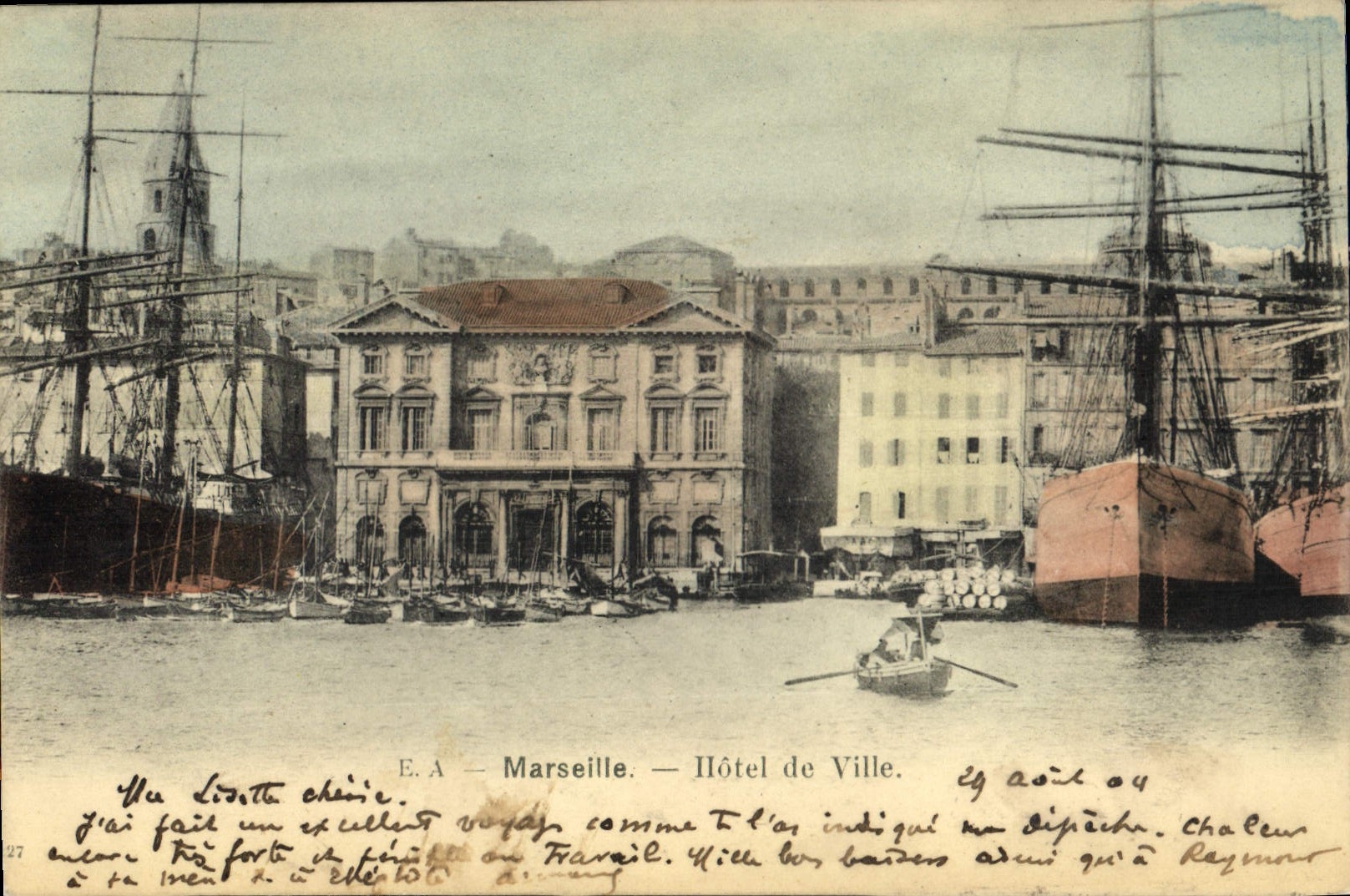 CPA Marseille Hotel de Ville 