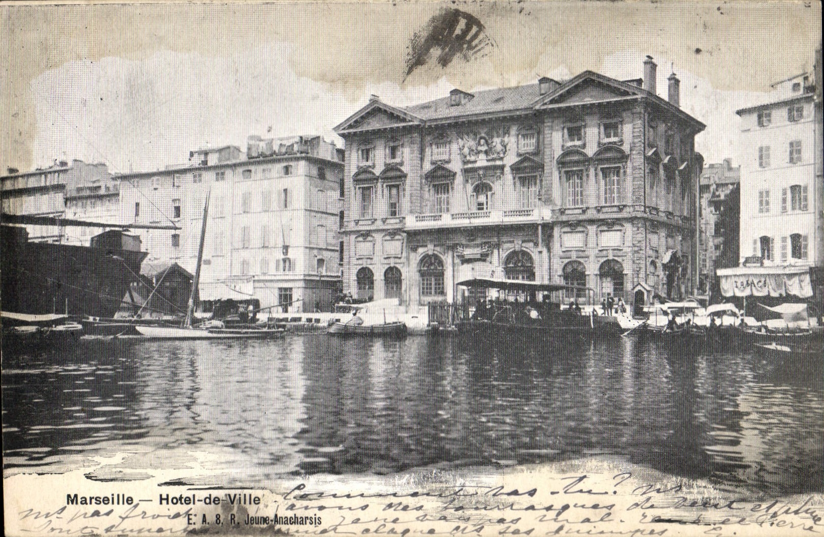 CPA Marseille Hotel de Ville 