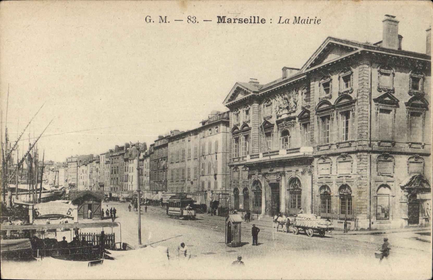 CPA Marseille La Mairie 