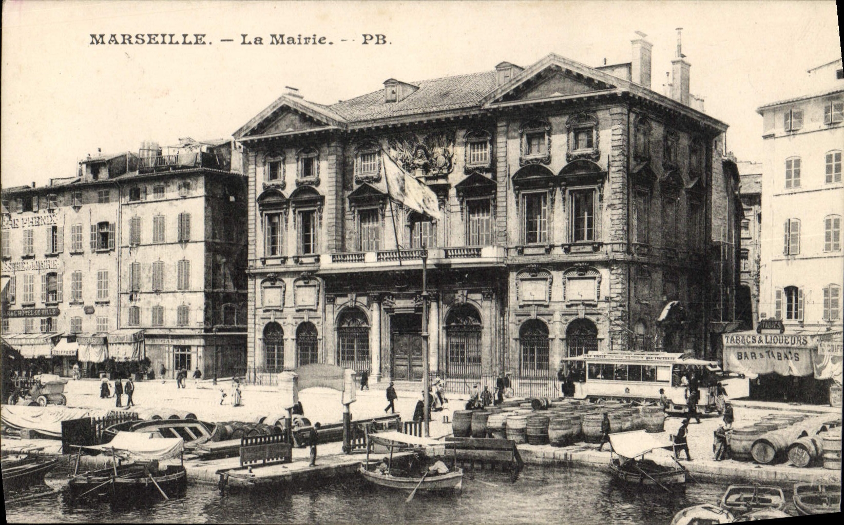 CPA Marseille La Mairie 