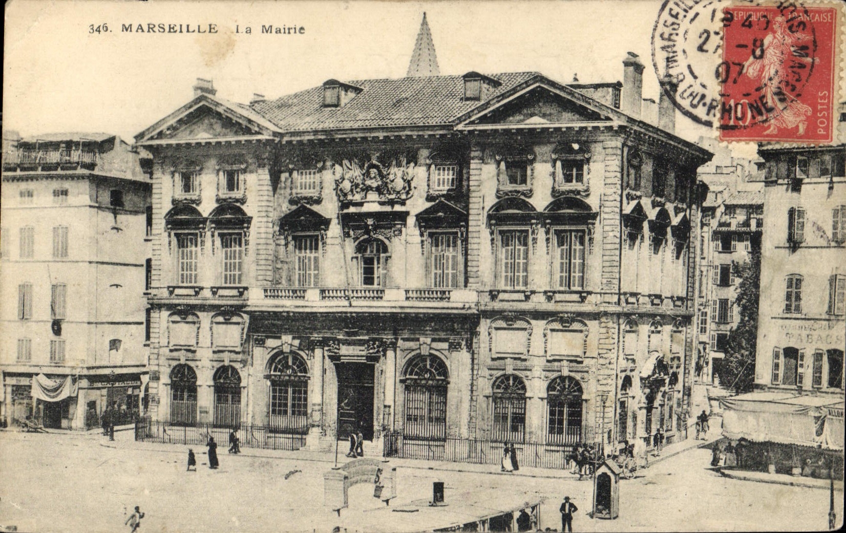 CPA Marseille La Mairie 