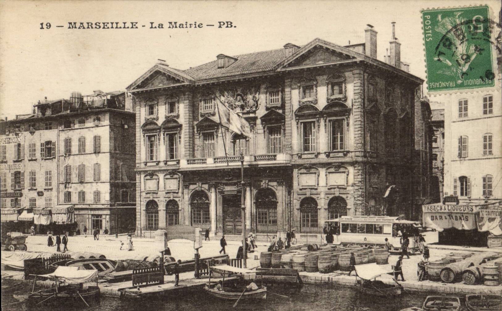 CPA Marseille La Mairie 