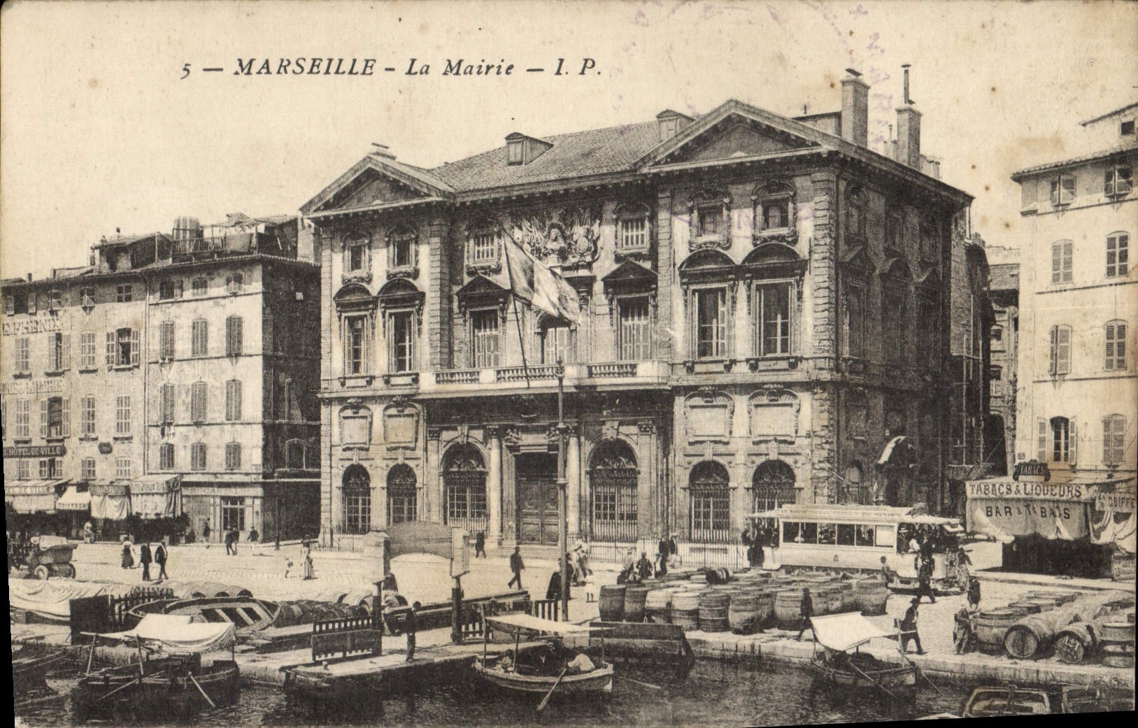 CPA Marseille La Mairie 