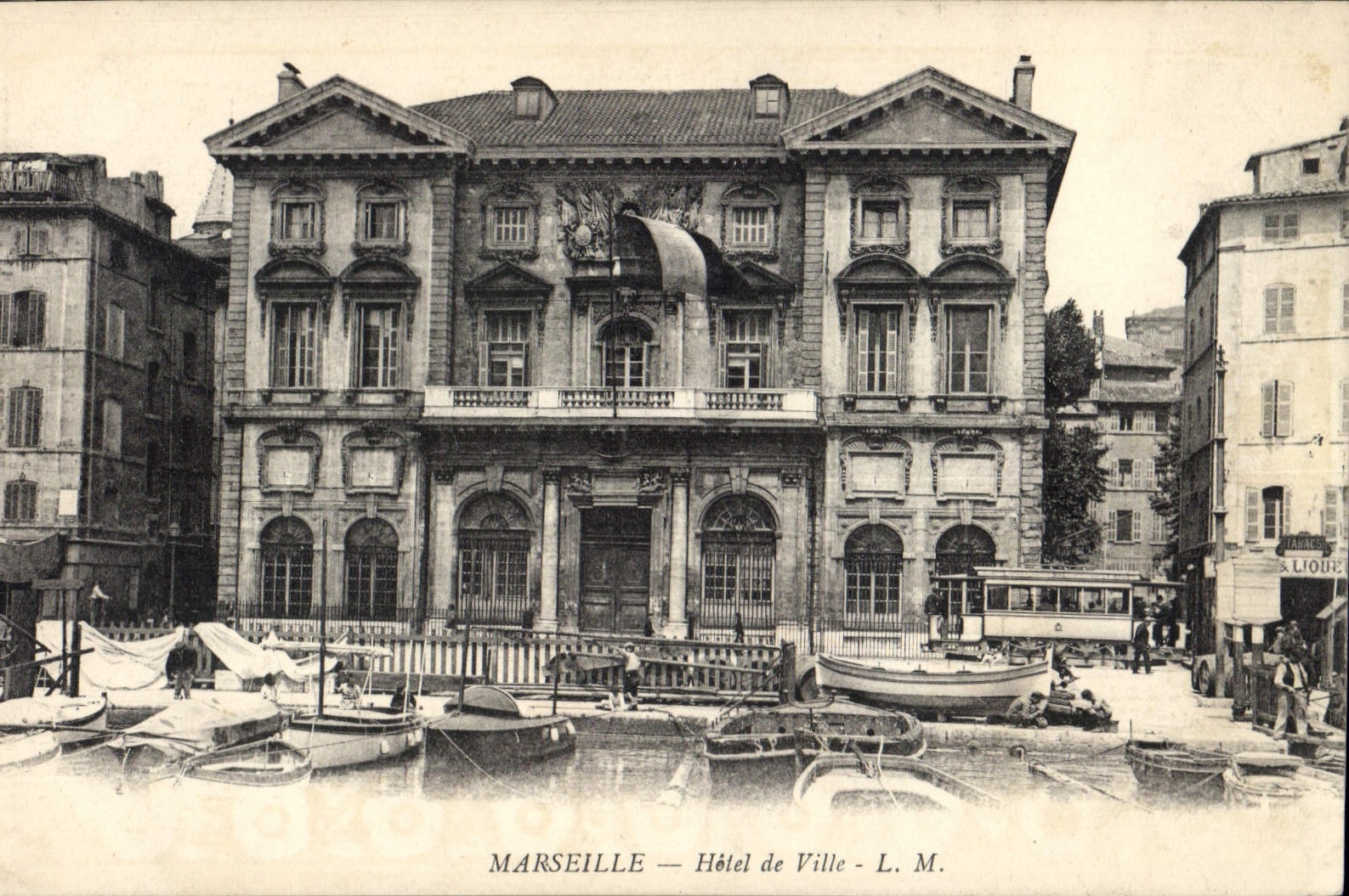 CPA Marseille Hotel de Ville 