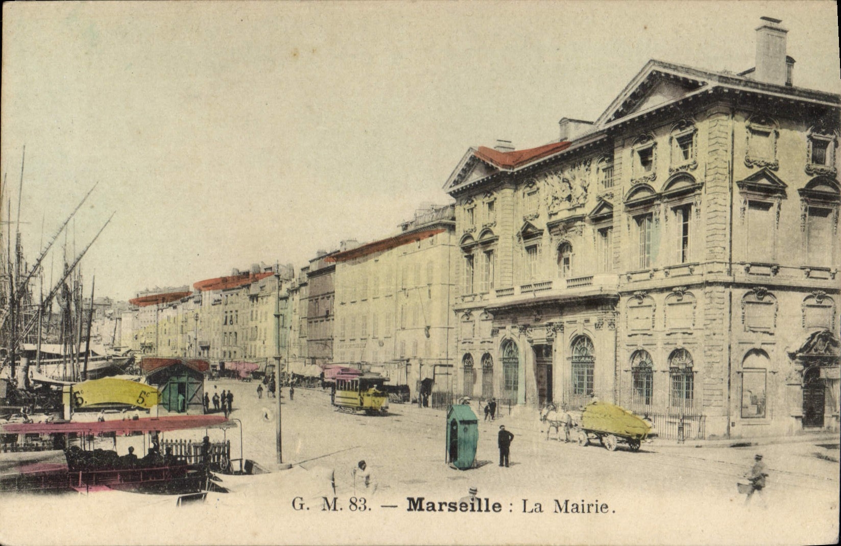 CPA Marseille La Mairie 