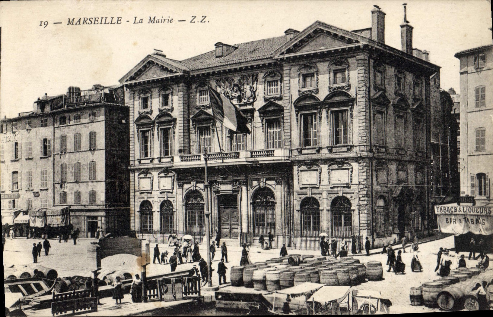 CPA Marseille La Mairie 