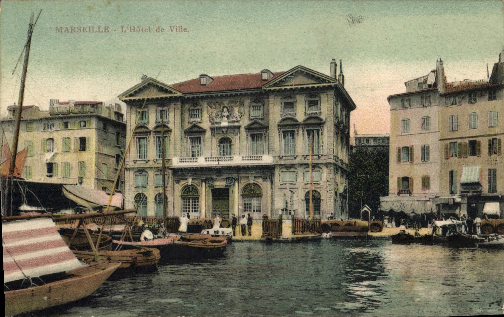 CPA Marseille L'Hotel de Ville 