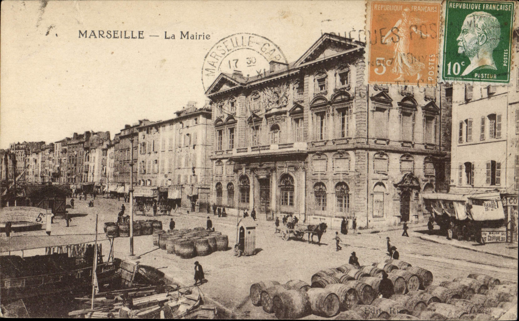CPA Marseille La Mairie 