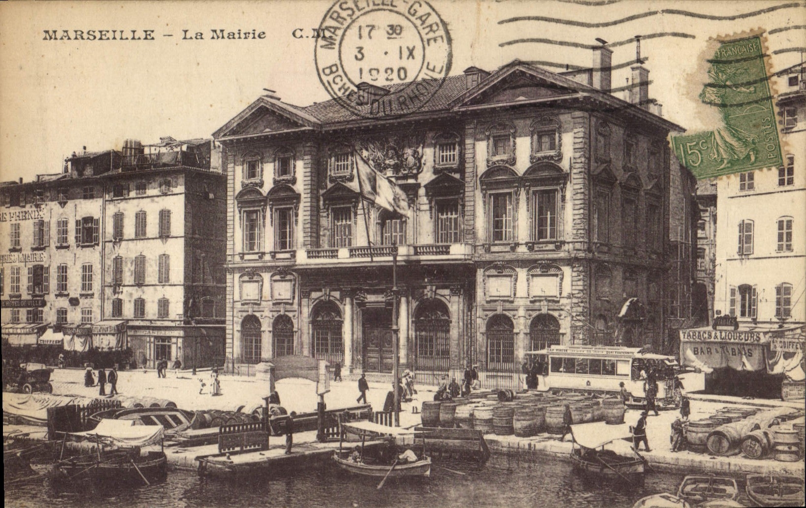 CPA Marseille La Mairie 