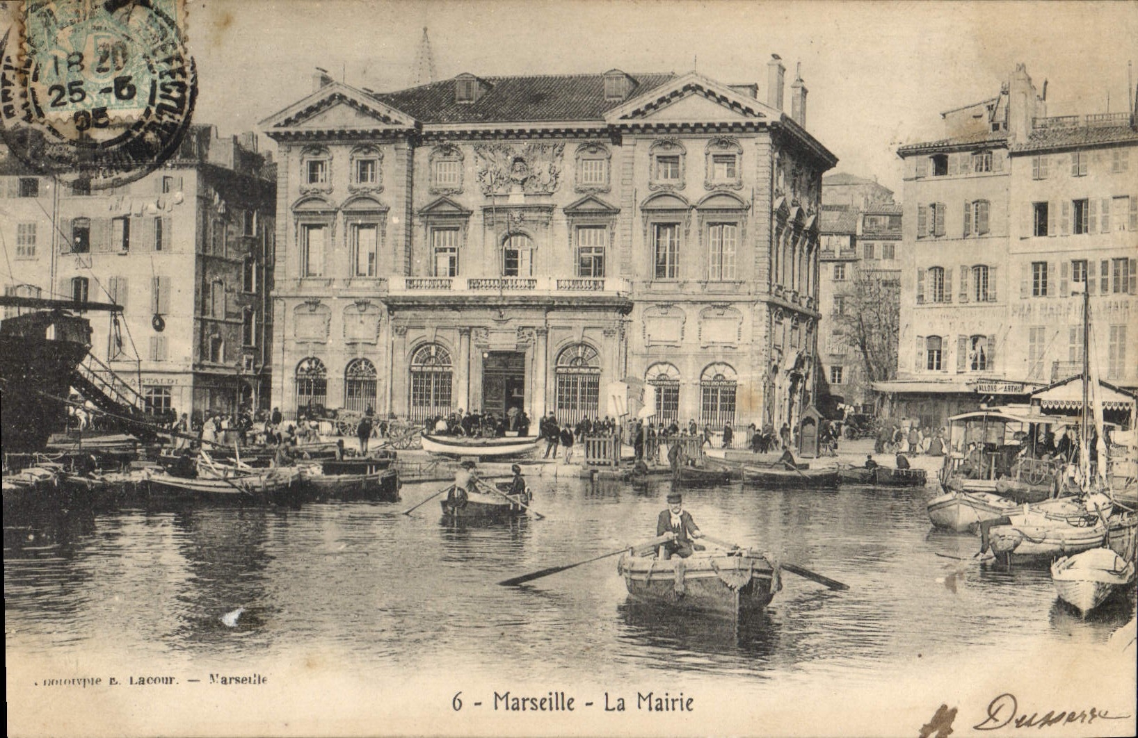 CPA Marseille La Mairie 