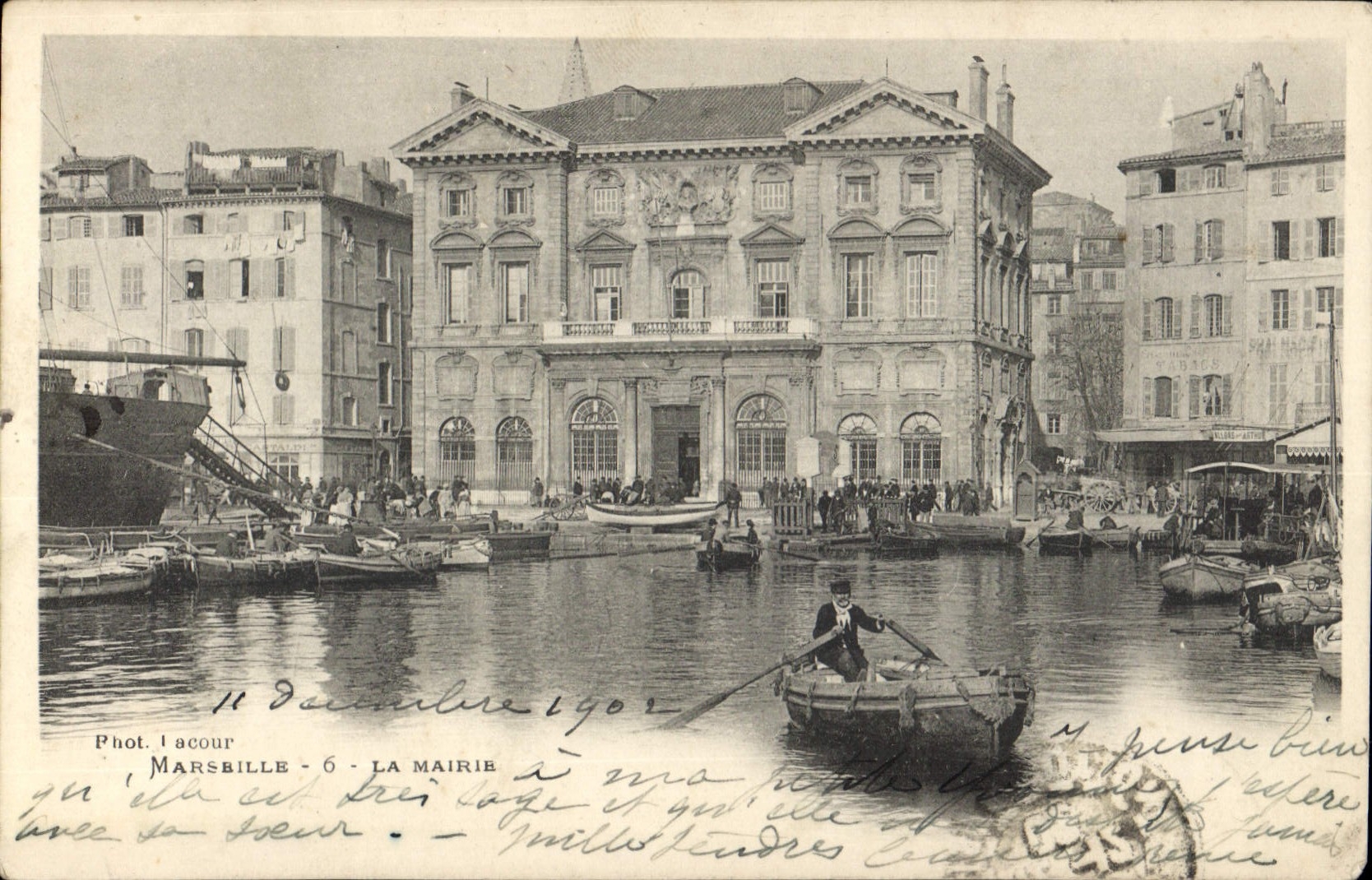 CPA Marseille La Mairie 