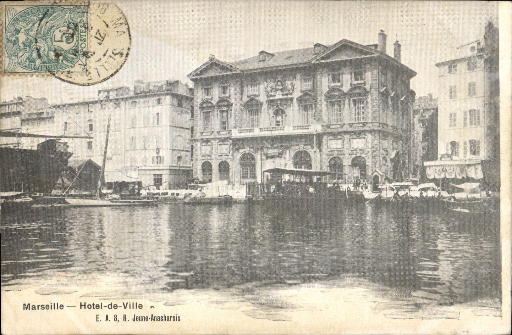 CPA Marseille Hotel de Ville 