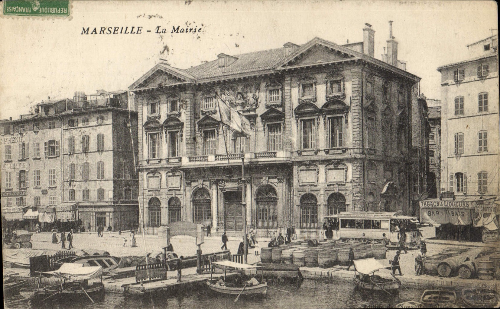 CPA Marseille La Mairie 