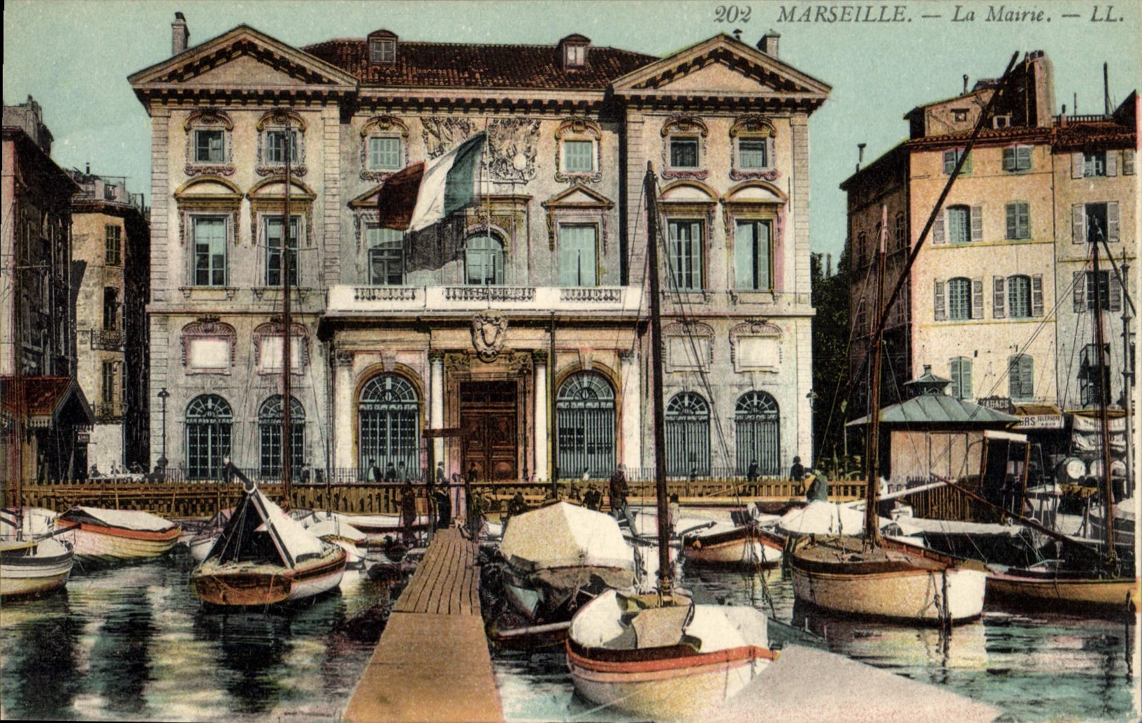 CPA Marseille La Mairie 