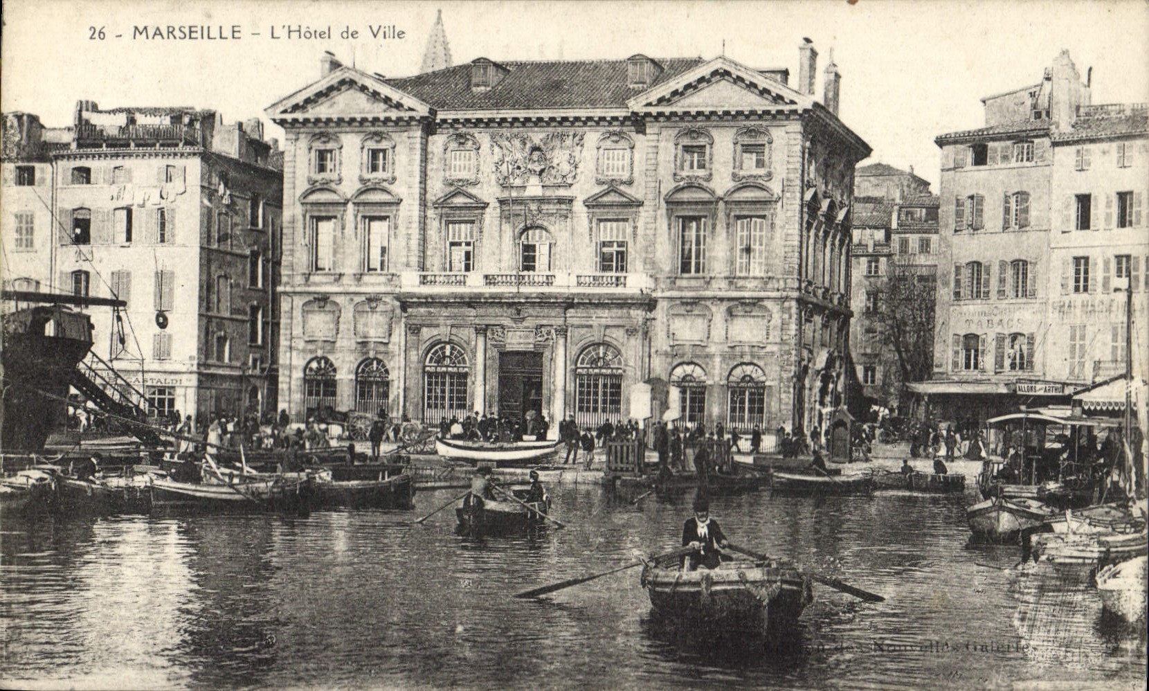 CPA Marseille L'Hotel de Ville 