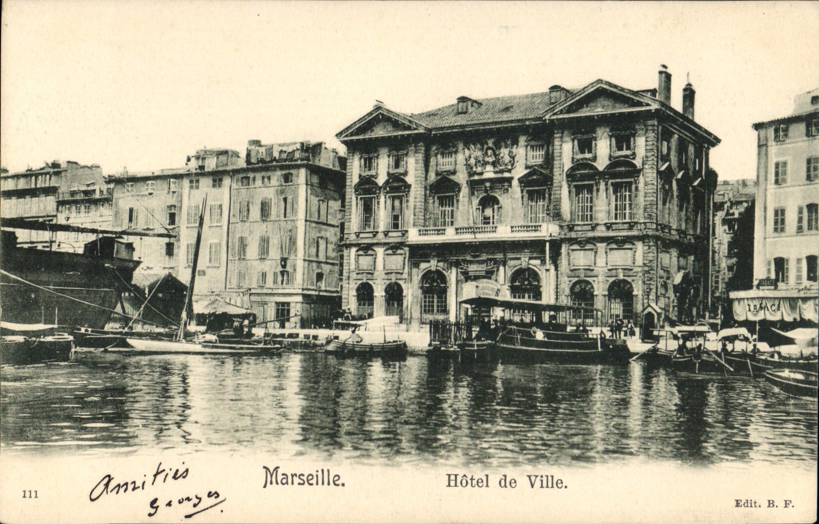 CPA Marseille Hotel de Ville 