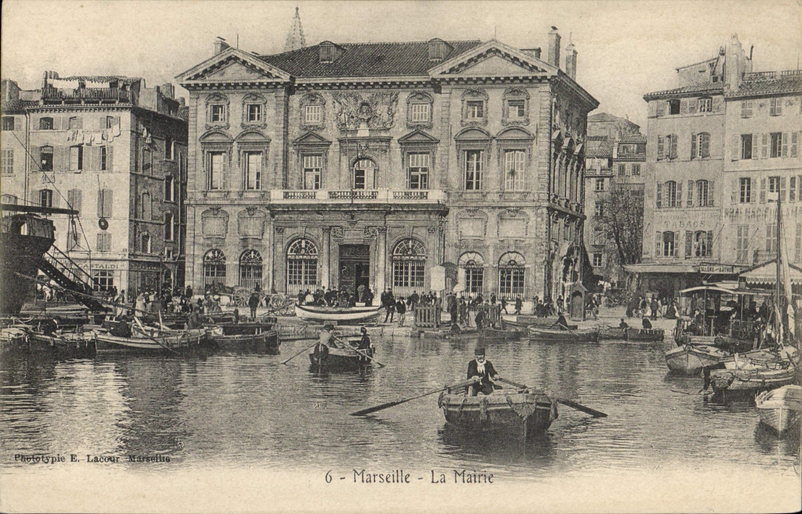 CPA Marseille La Mairie 