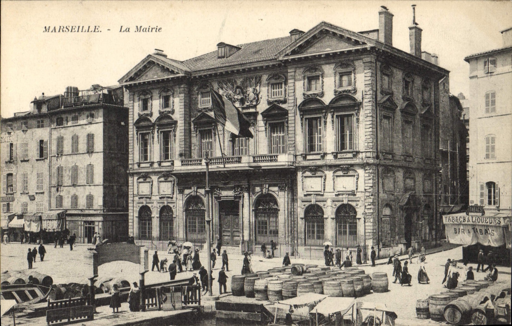 CPA Marseille La Mairie 