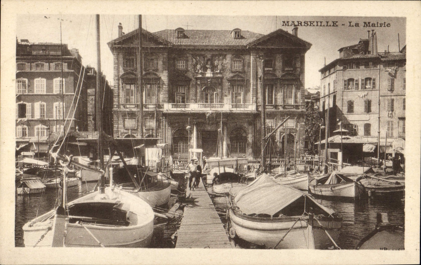 CPA Marseille La Mairie 