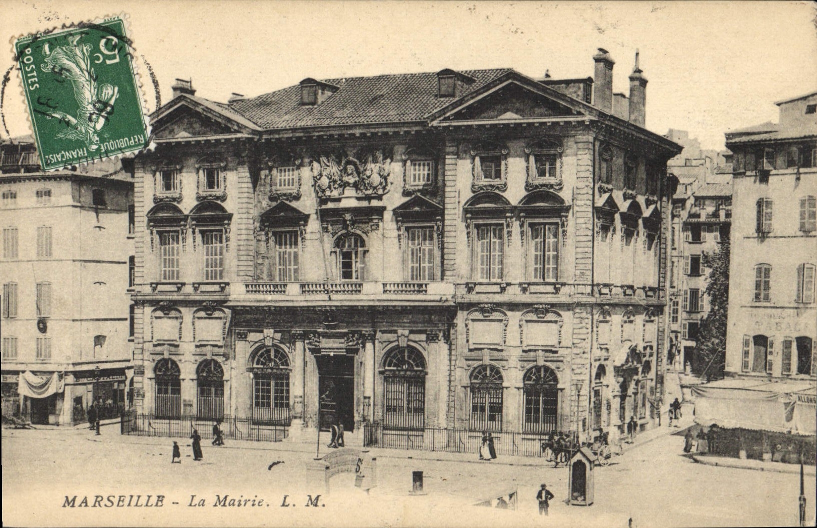 CPA Marseille La Mairie 