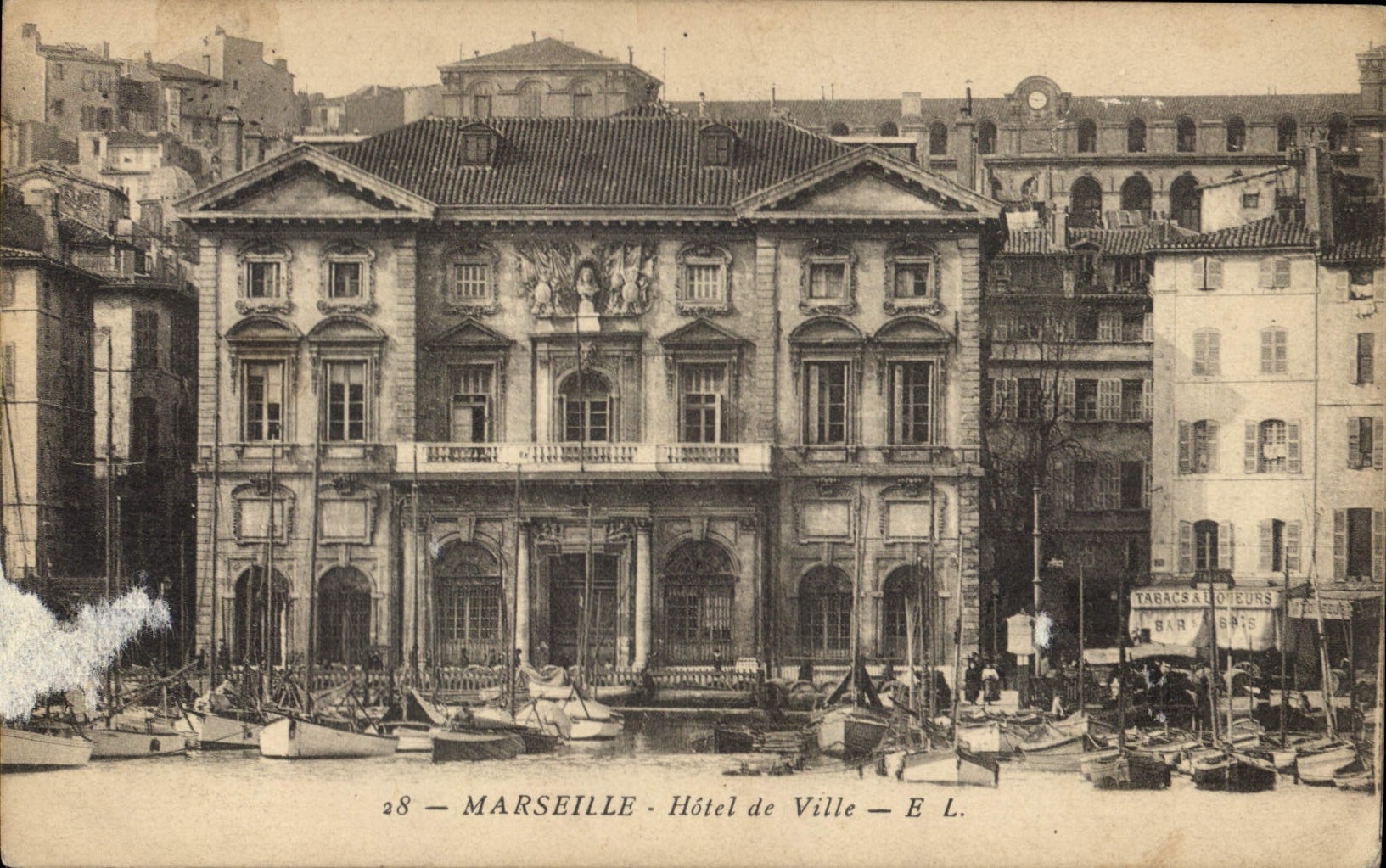 CPA Marseille Hotel de Ville 