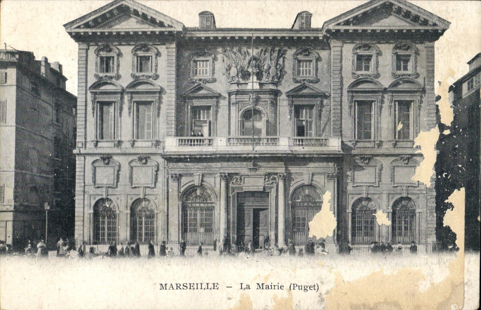 CPA Marseille la Mairie Puget 