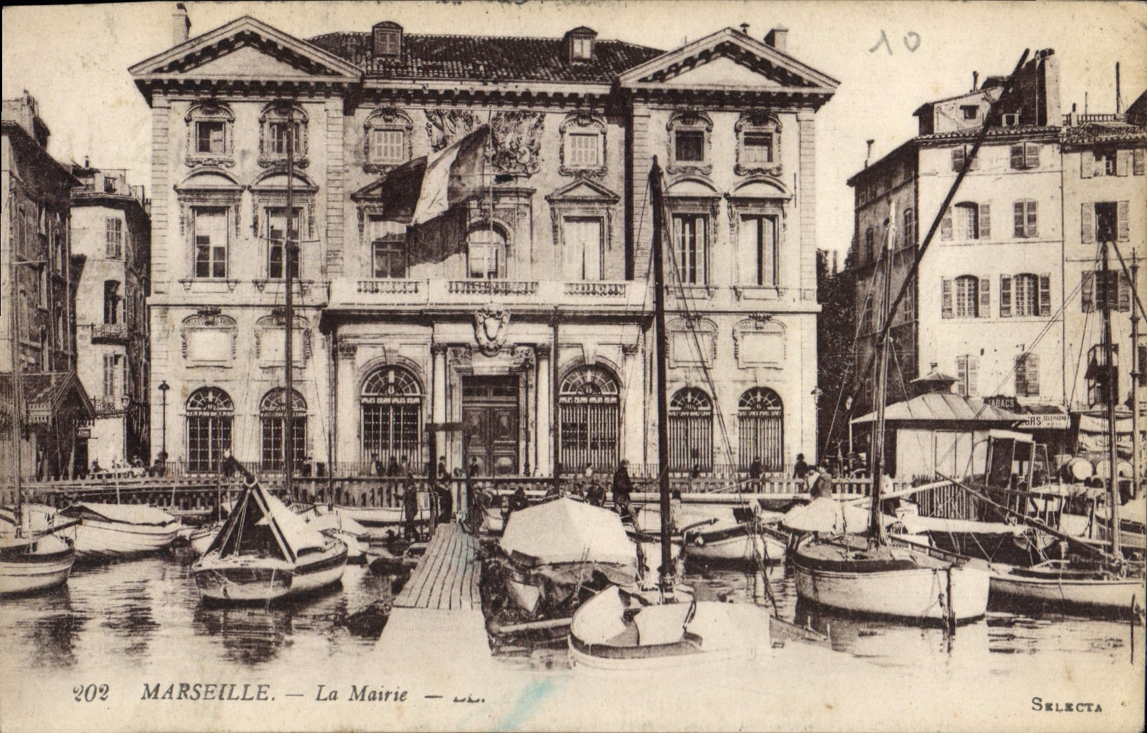 CPA Marseille la Mairie 